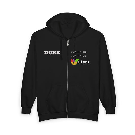Copy of Count On Us Hoodie — Inclusive Rainbow Heart Zip-Up Sweatshirt