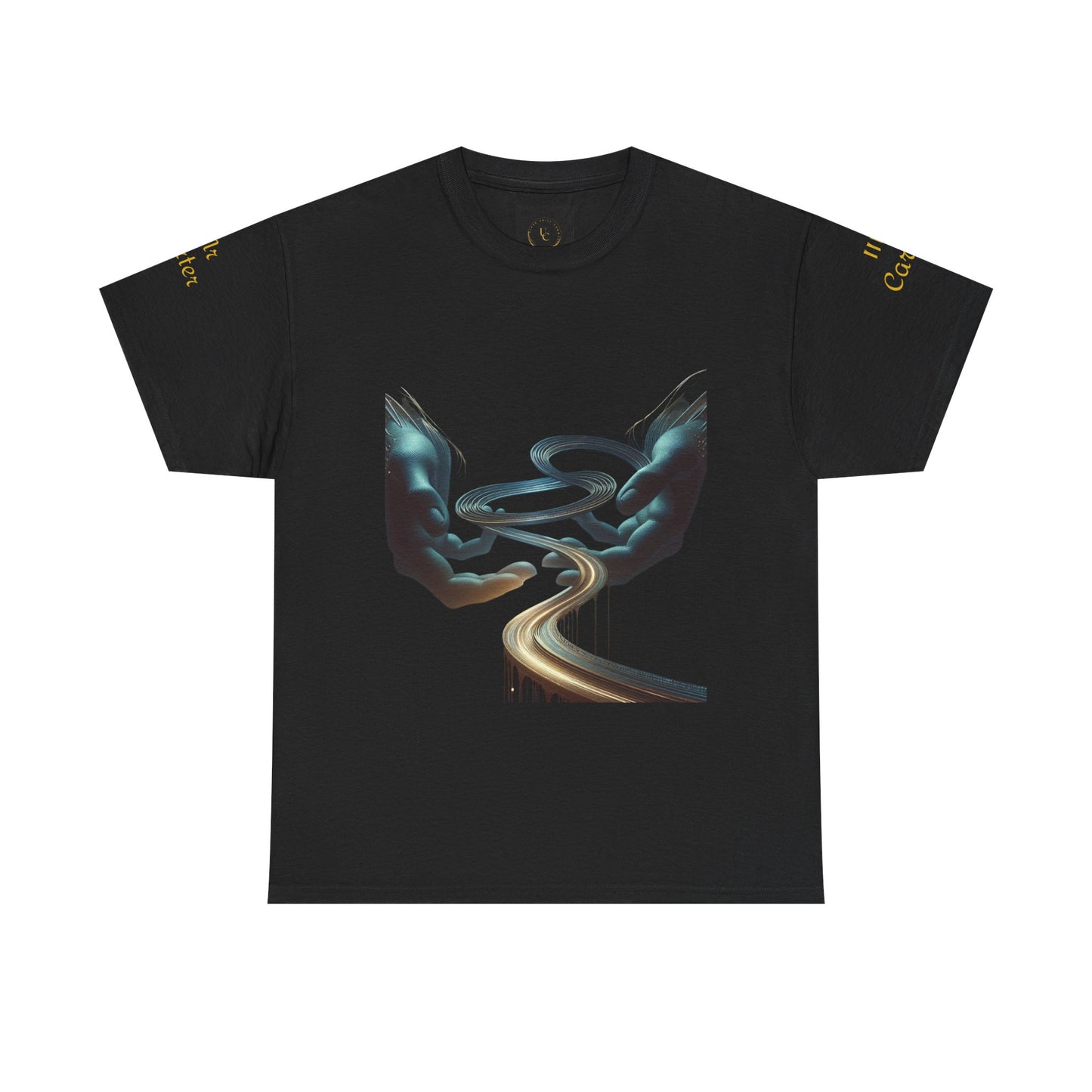 Artistic Hands Tee - Unisex Heavy Cotton T-Shirt for Creative Souls