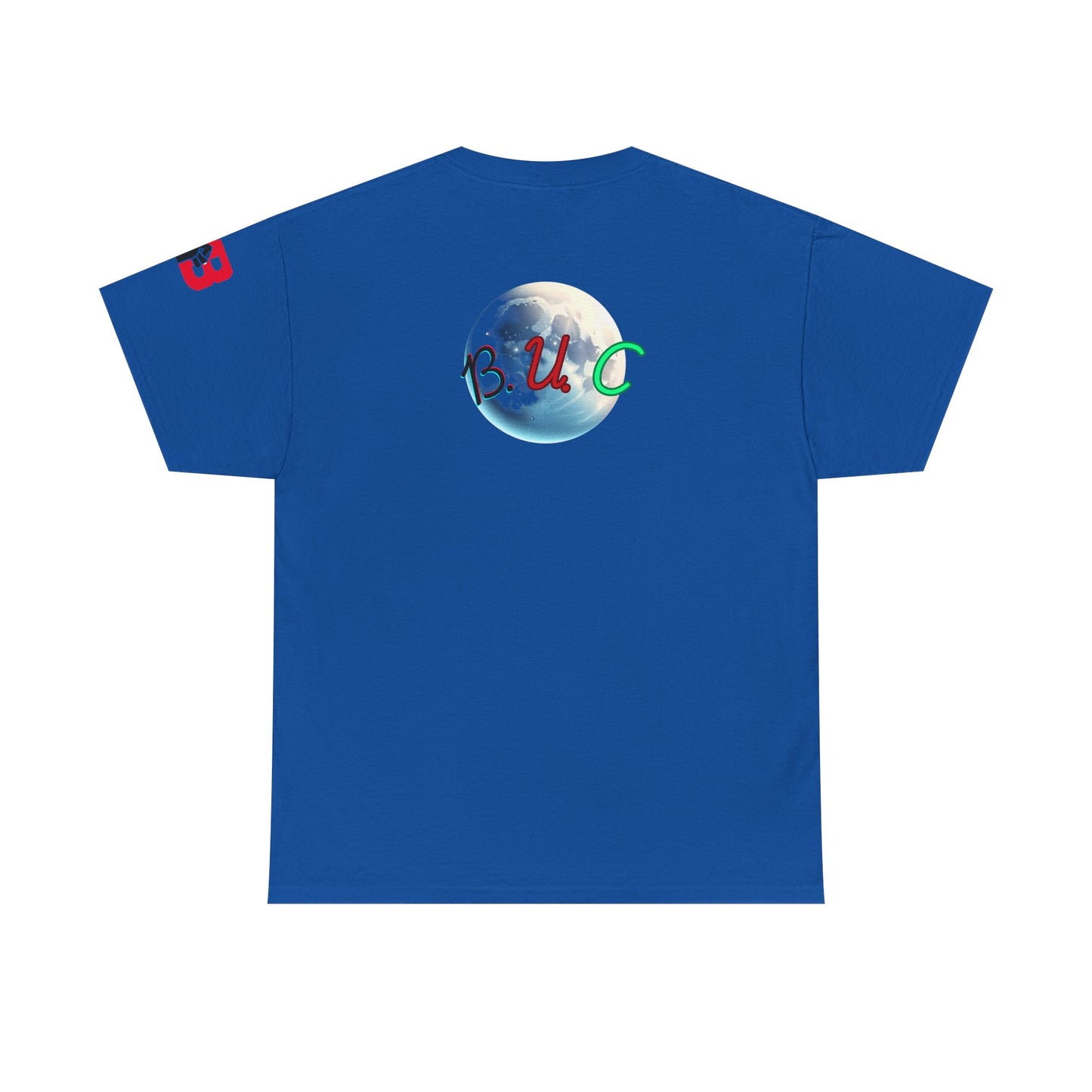 Unisex Heavy Cotton Tee - We Down Wit B.U.C - Bold Graphic Tee for Casual Vibes
