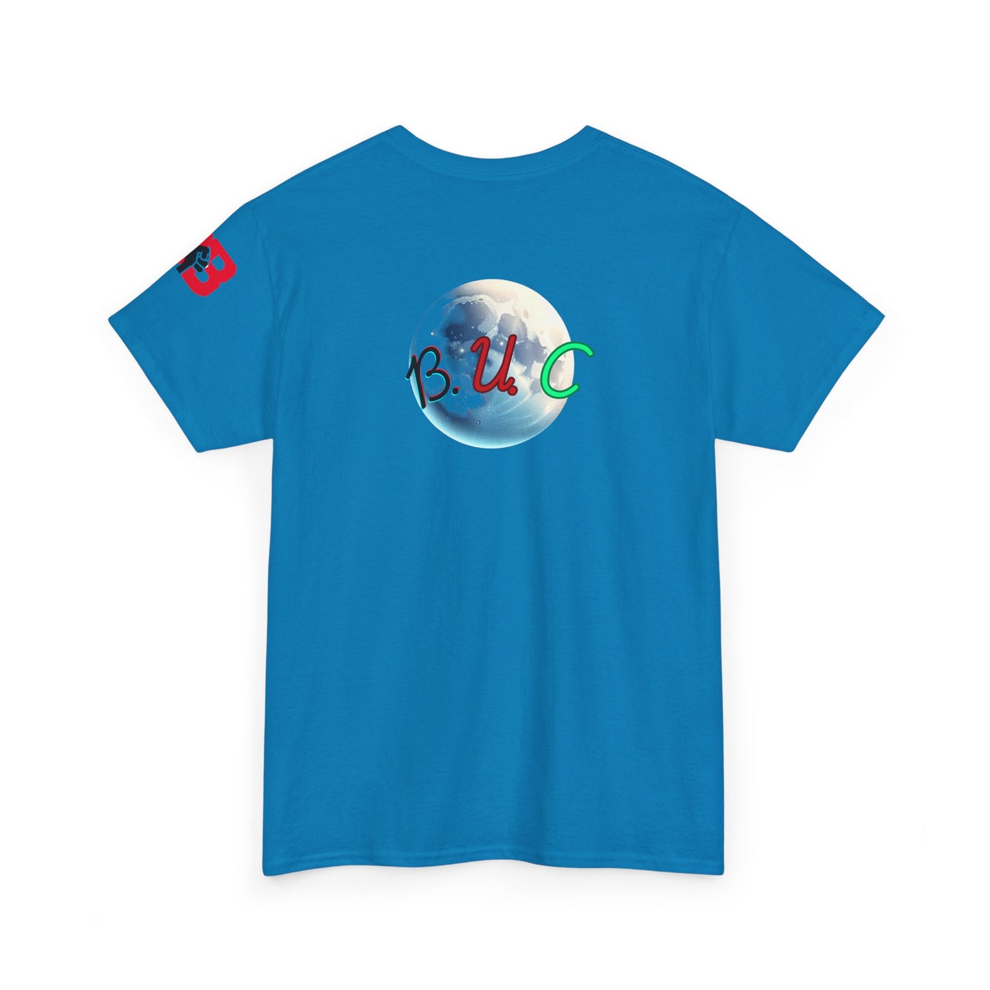 Unisex Heavy Cotton Tee - We Down Wit B.U.C - Bold Graphic Tee for Casual Vibes