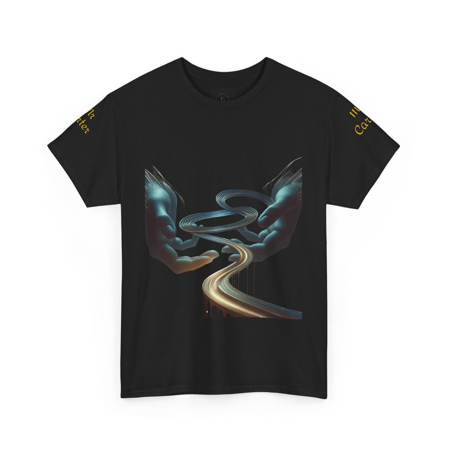 Artistic Hands Tee - Unisex Heavy Cotton T-Shirt for Creative Souls