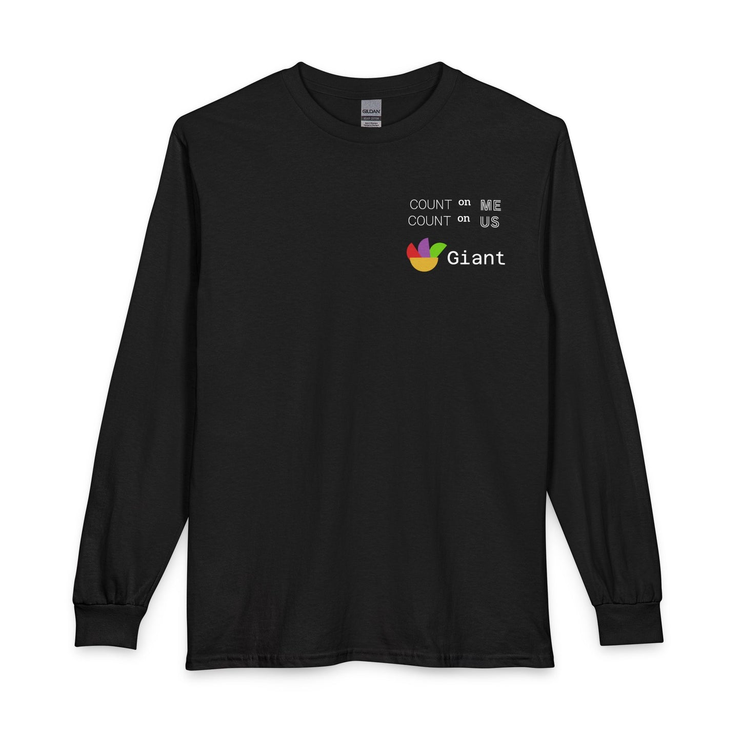 Minimal Colorful Petal Long Sleeve T-Shirt