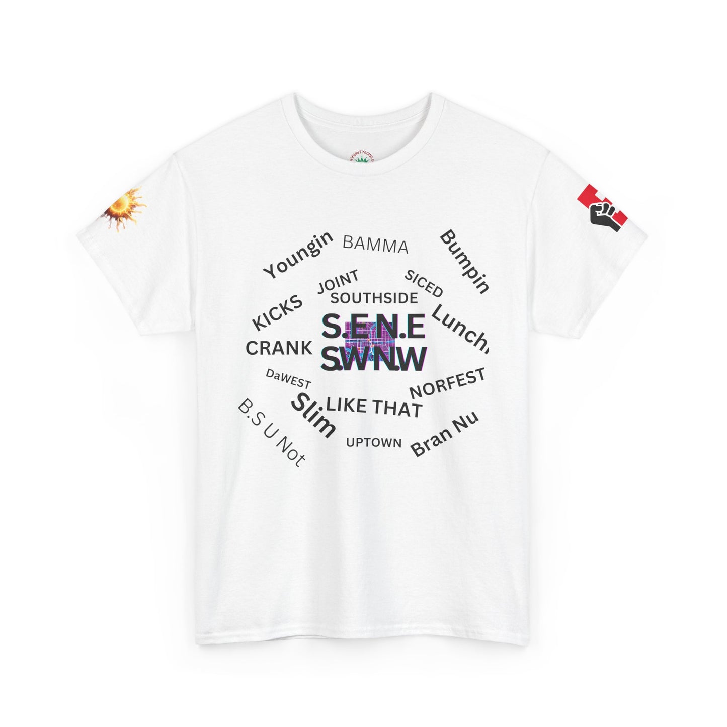 Unity Community Graphic Tee - Heavy Cotton Unisex T-Shirt for Festivals & Everyday Wear