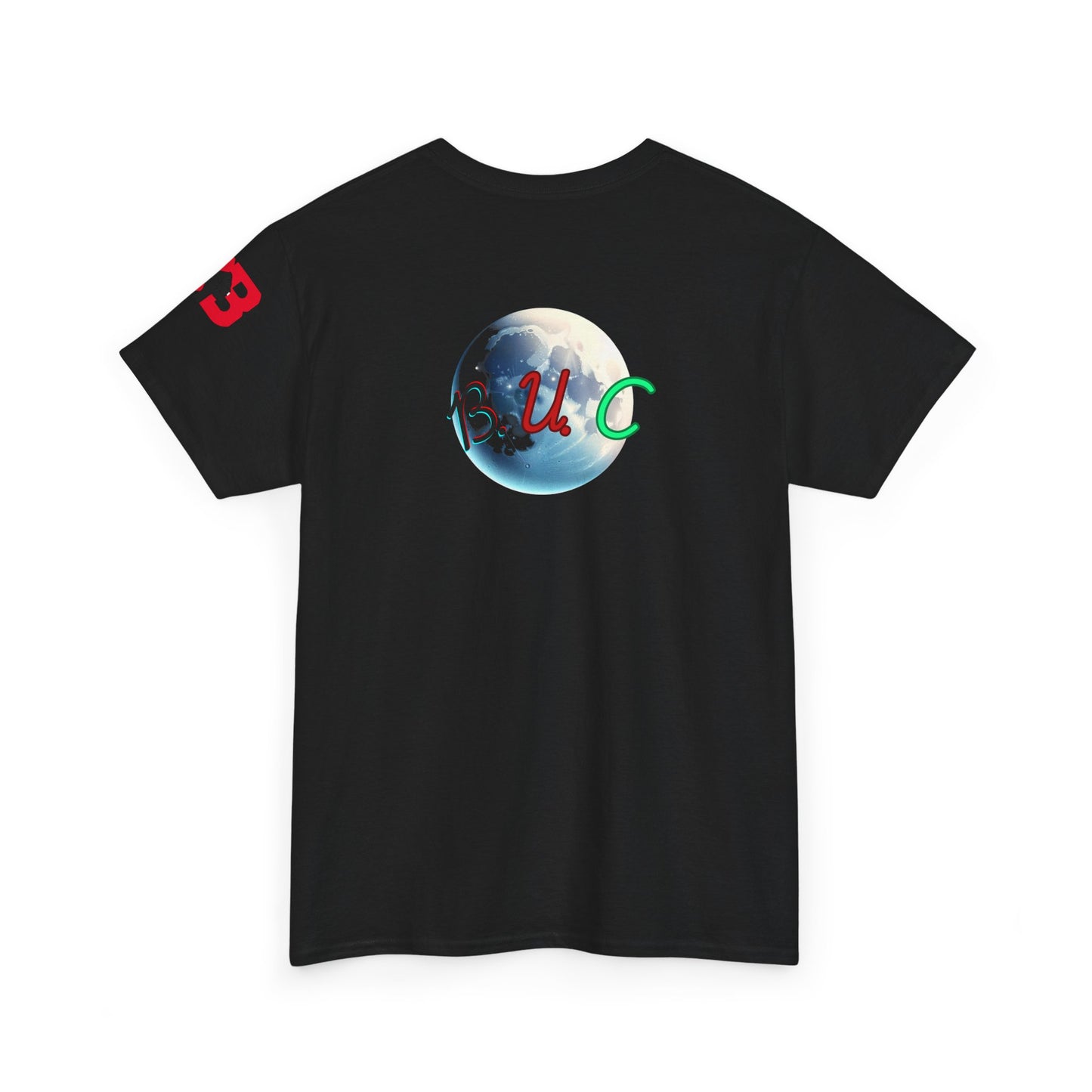 Unisex Heavy Cotton Tee - We Down Wit B.U.C - Bold Graphic Tee for Casual Vibes