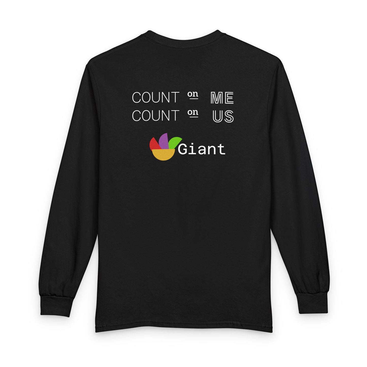 Minimal Colorful Petal Long Sleeve T-Shirt