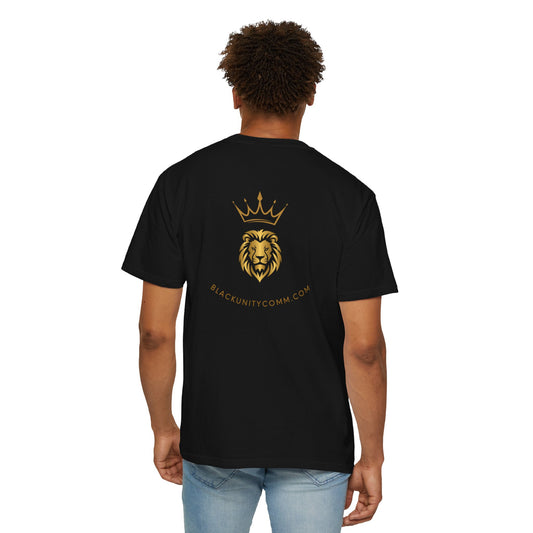 Black Unity Community Unisex Garment-Dyed T-Shirt - Celebrate Unity & Empowerment