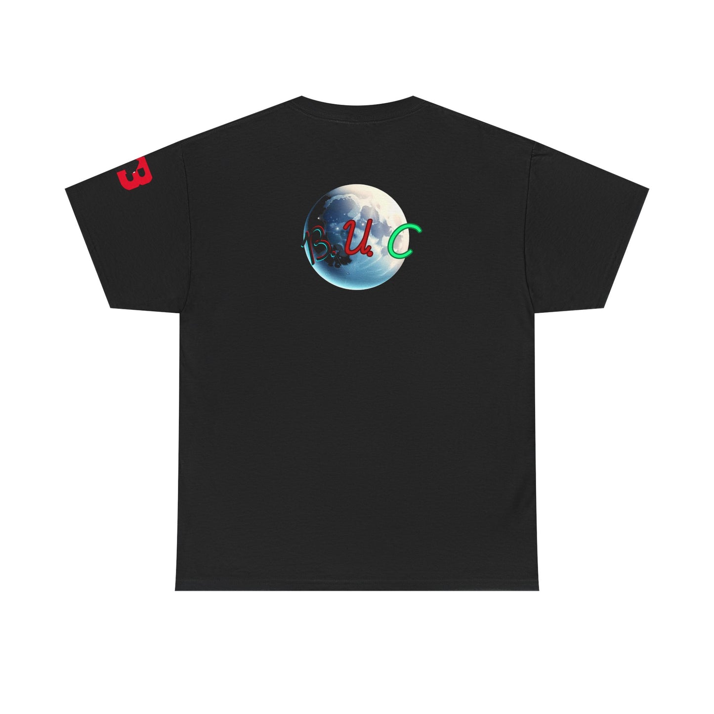 Unisex Heavy Cotton Tee - We Down Wit B.U.C - Bold Graphic Tee for Casual Vibes
