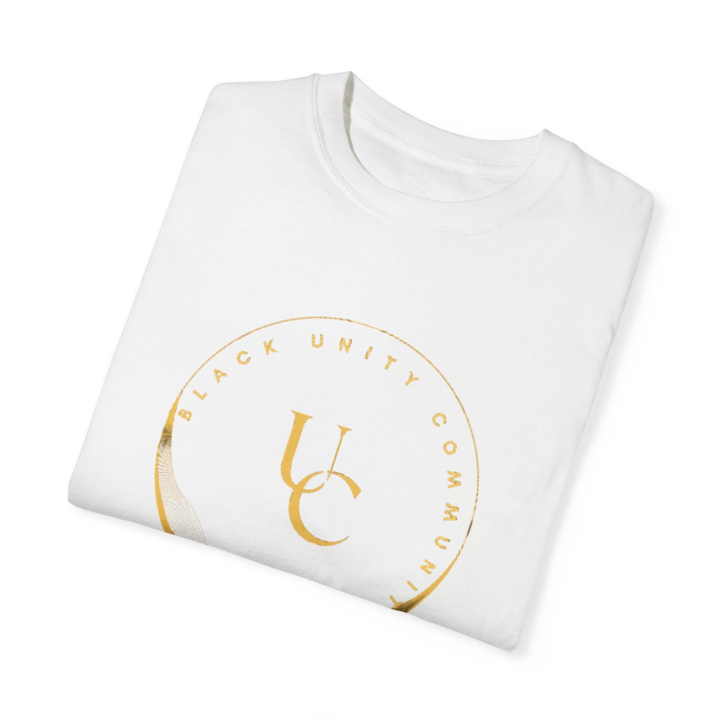 Black Unity Community Unisex Garment-Dyed T-Shirt - Celebrate Unity & Empowerment