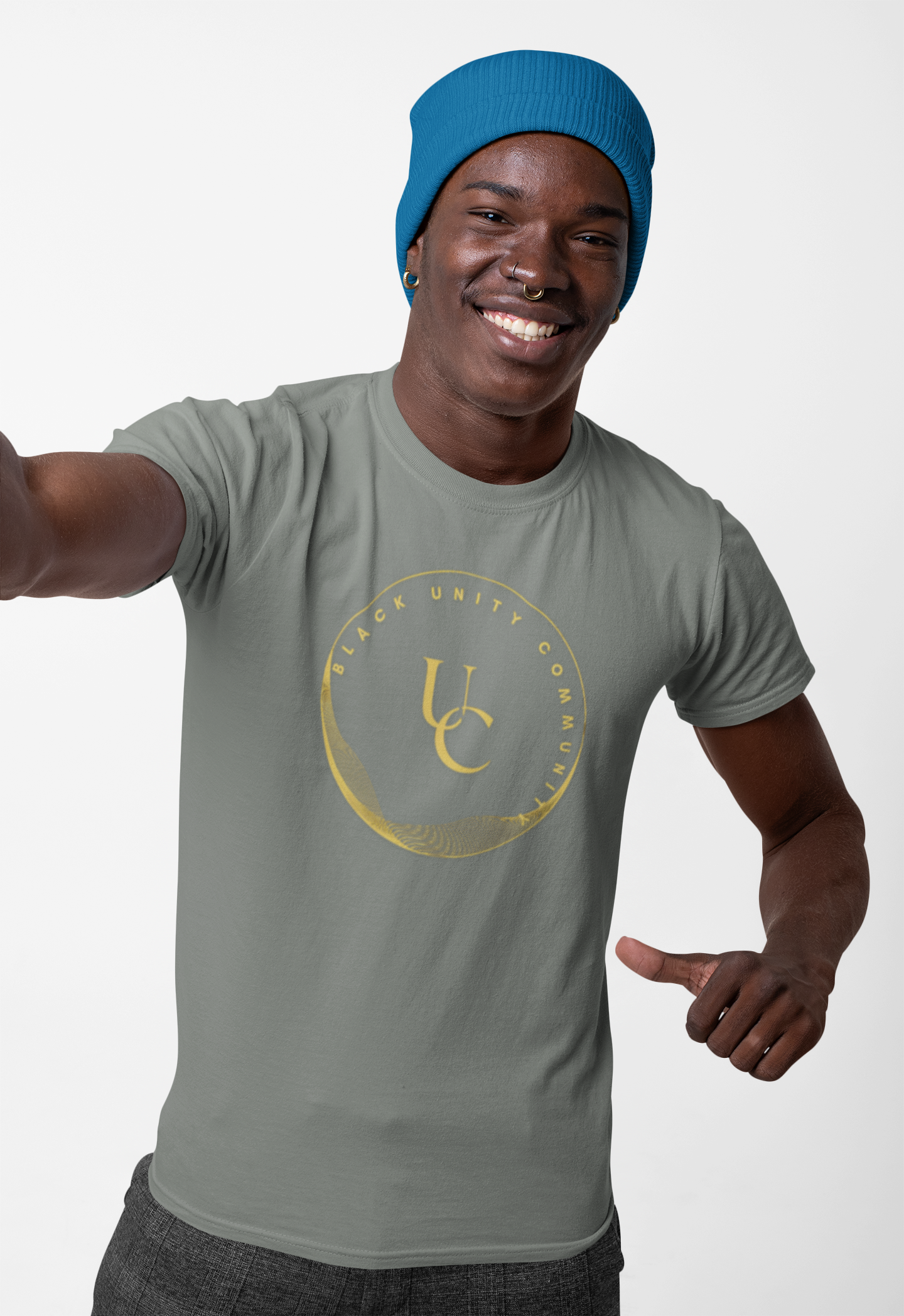 Black Unity Community Unisex Garment-Dyed T-Shirt - Celebrate Unity & Empowerment