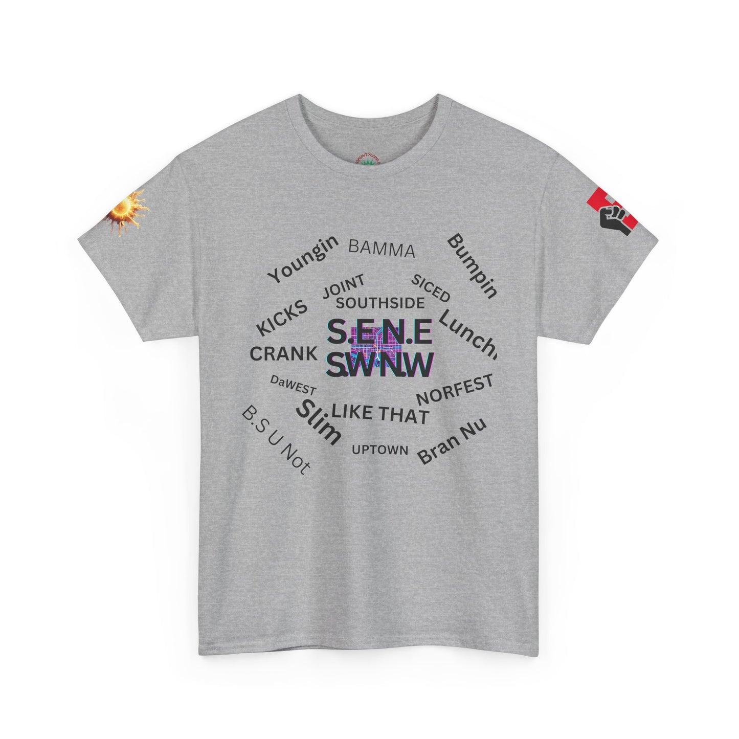 Unity Community Graphic Tee - Heavy Cotton Unisex T-Shirt for Festivals & Everyday Wear