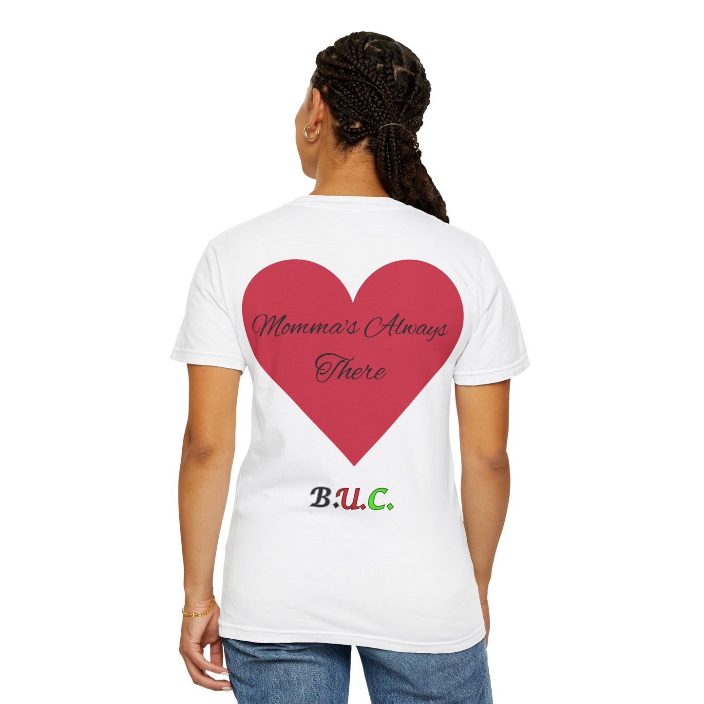 Unisex Garment-Dyed T-Shirt with 'Queen Mother' Design - Empowering Apparel for Celebration and Everyday Wear