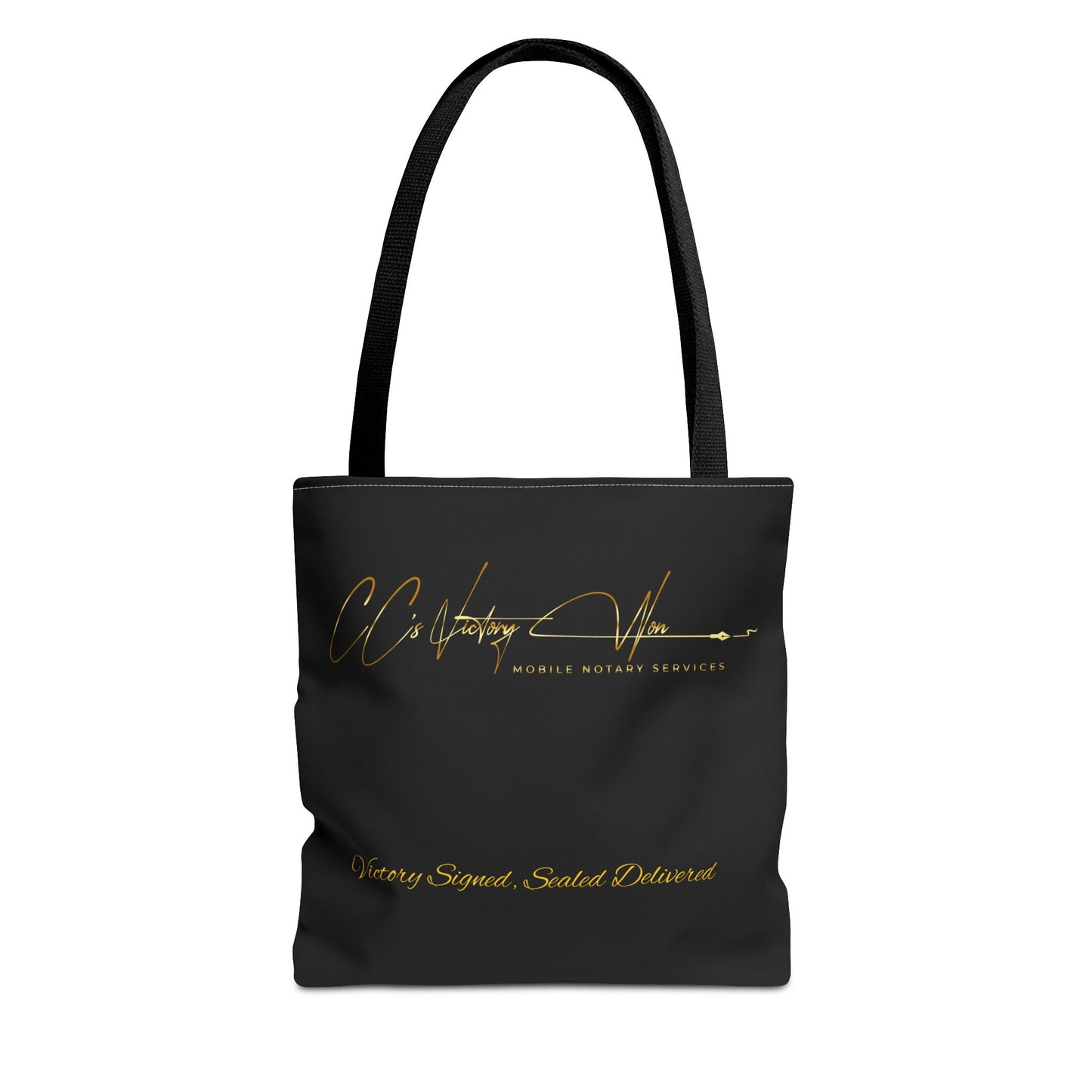 Elegant Mobile Notary Services Tote Bag - C.C.'s Victory Won