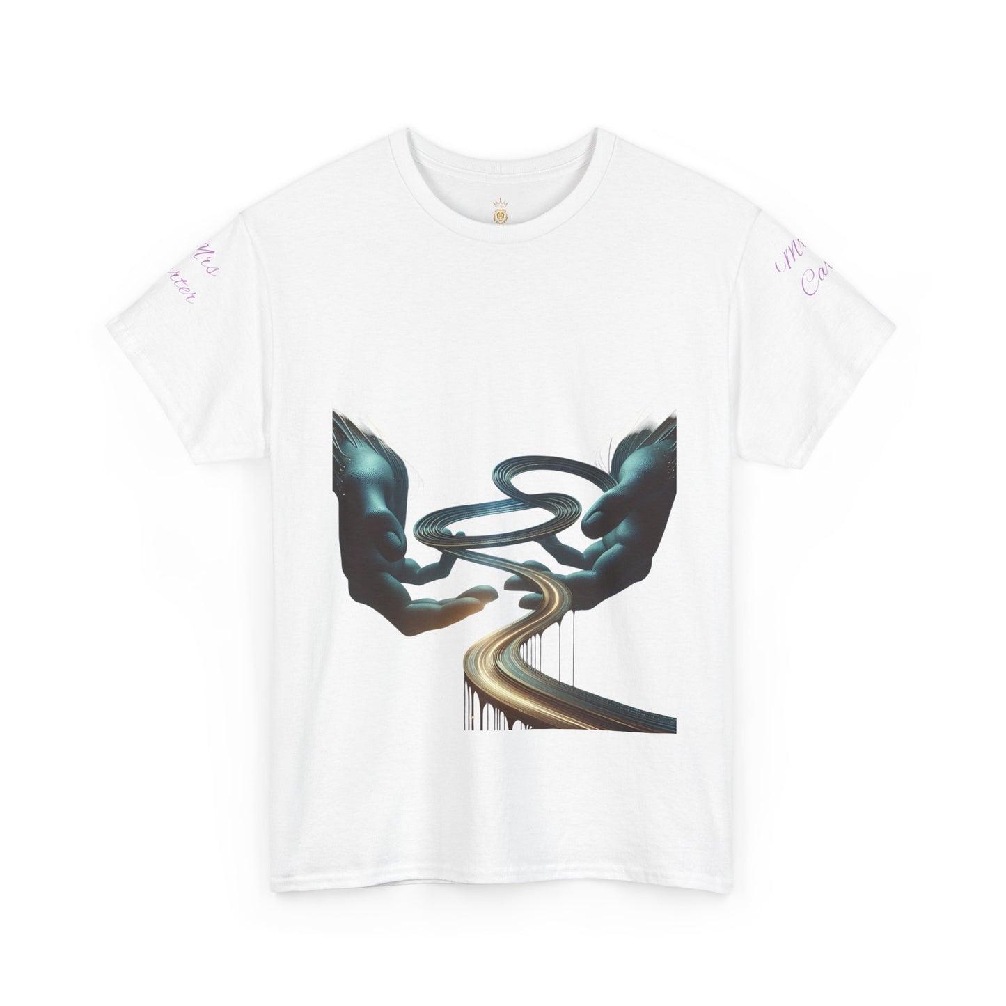 Artistic Hands Tee - Unisex Heavy Cotton T-Shirt for Creative Souls
