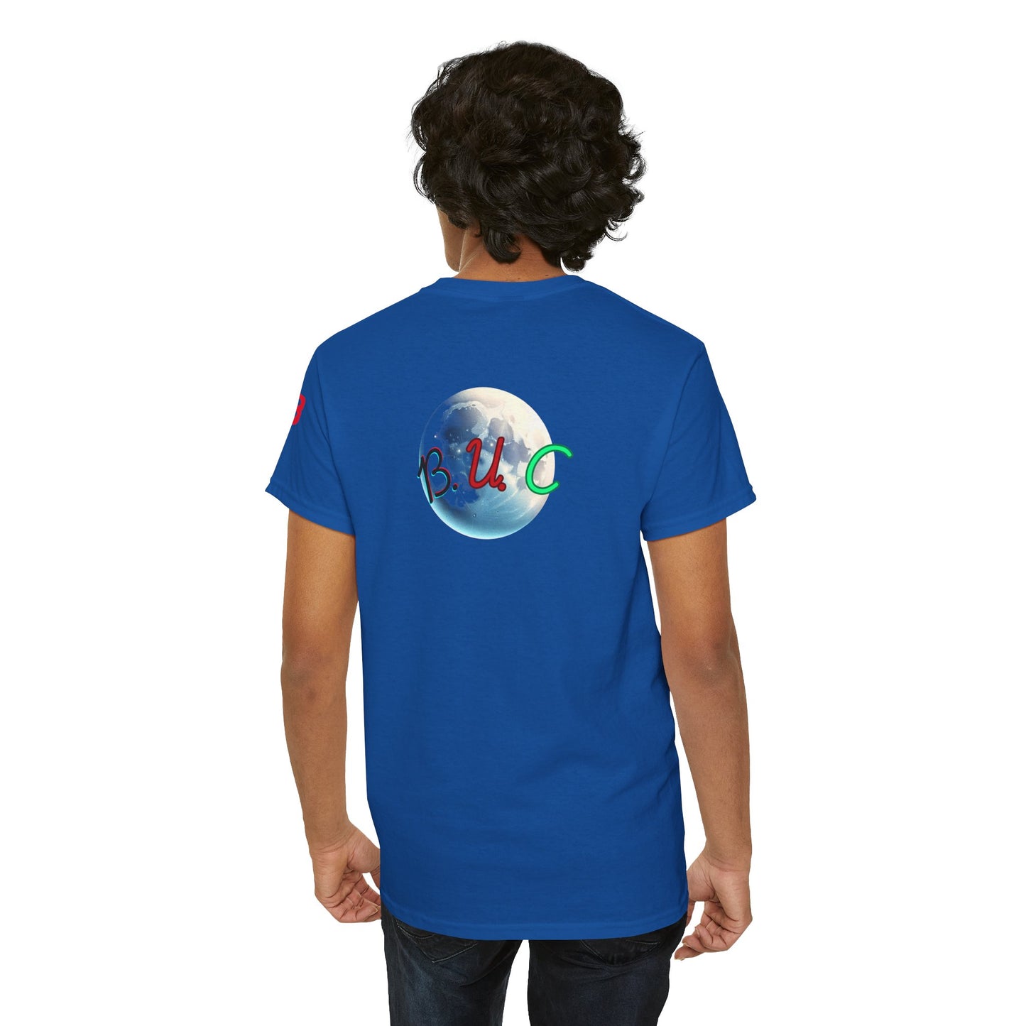 Unisex Heavy Cotton Tee - We Down Wit B.U.C - Bold Graphic Tee for Casual Vibes