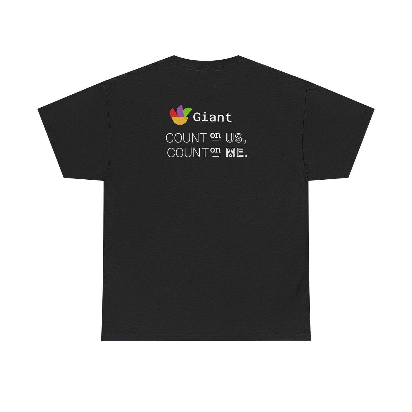 T-Shirt — "Count Count Grant" Minimalist Script Tee