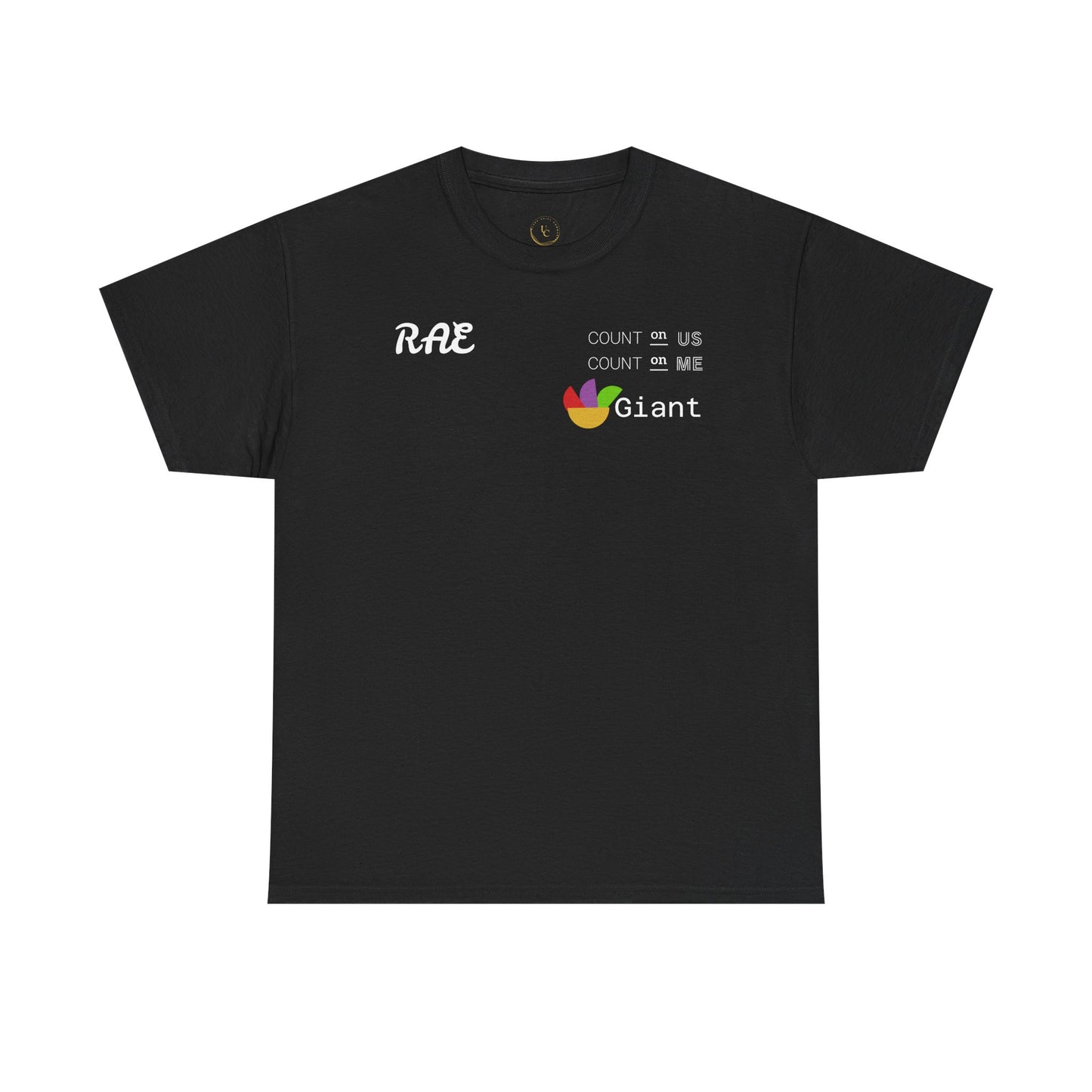 T-Shirt — "Count Count Grant" Minimalist Script Tee