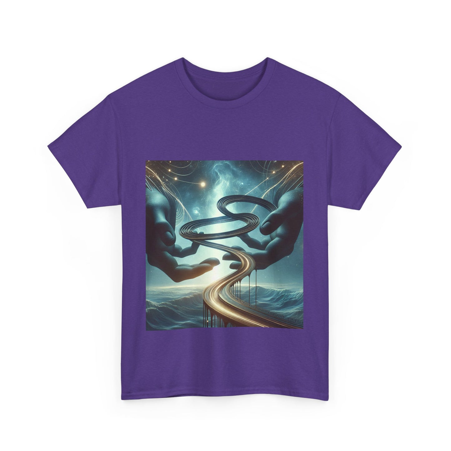 Artistic Hands Tee - Unisex Heavy Cotton T-Shirt for Creative Souls