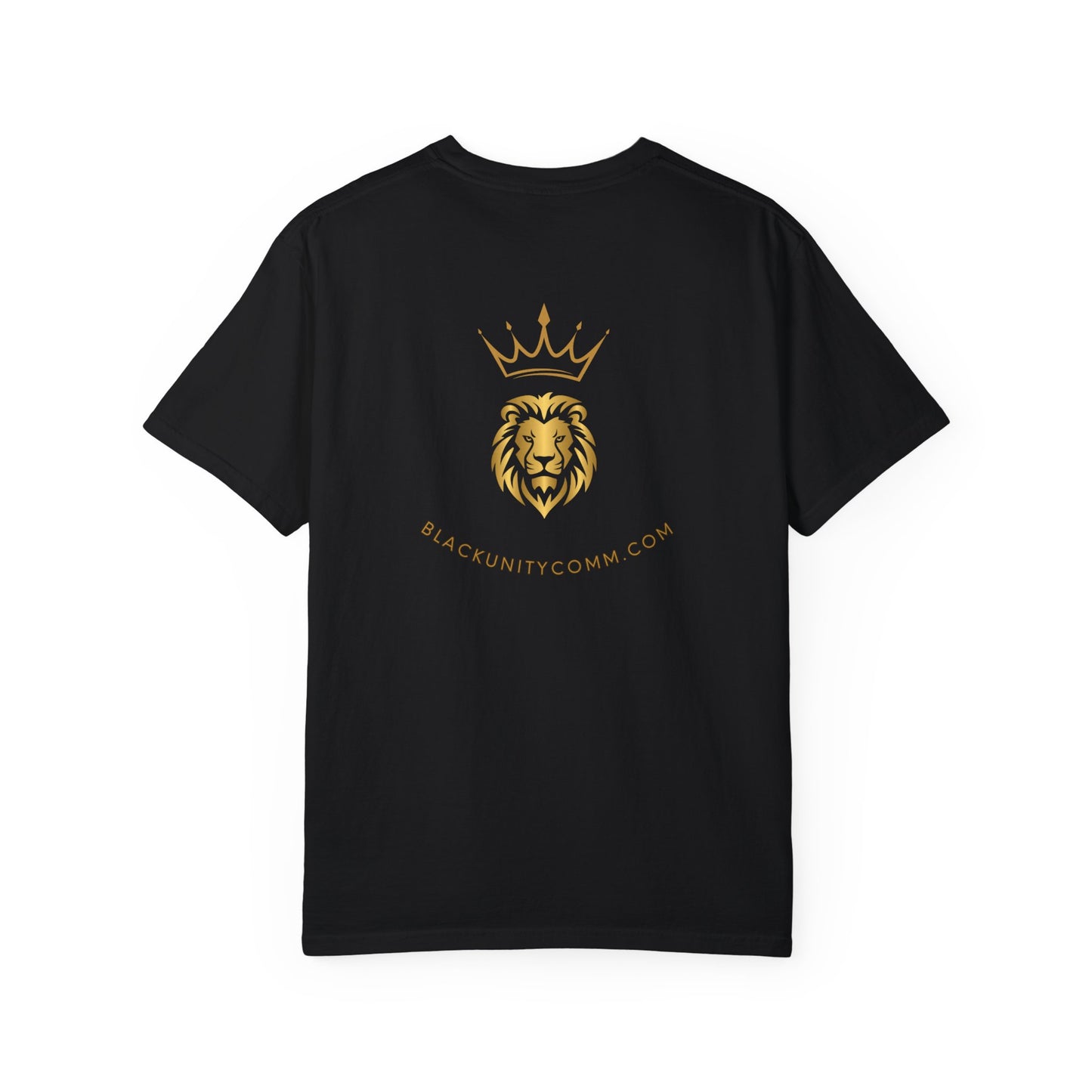 Black Unity Community Unisex Garment-Dyed T-Shirt - Celebrate Unity & Empowerment