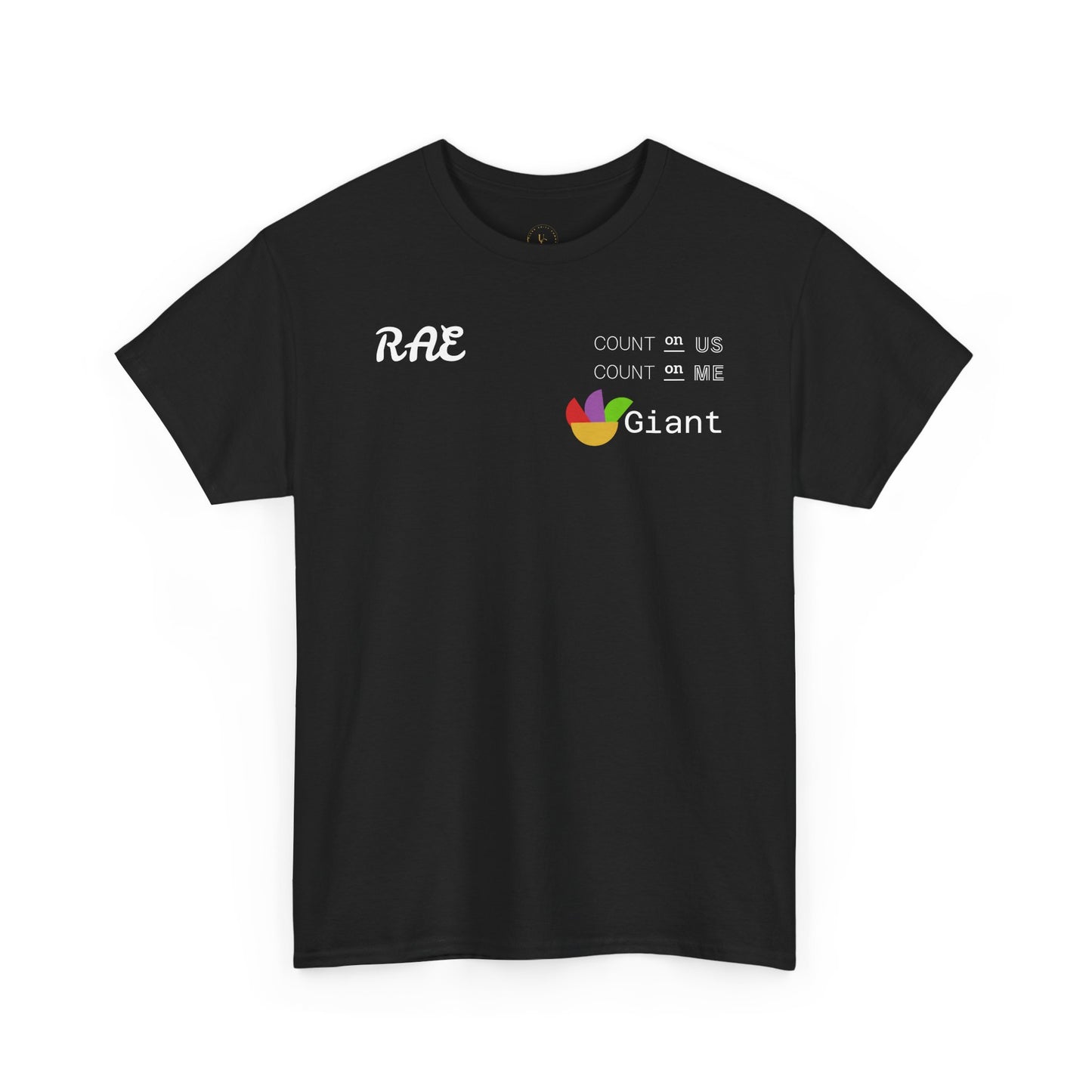 T-Shirt — "Count Count Grant" Minimalist Script Tee
