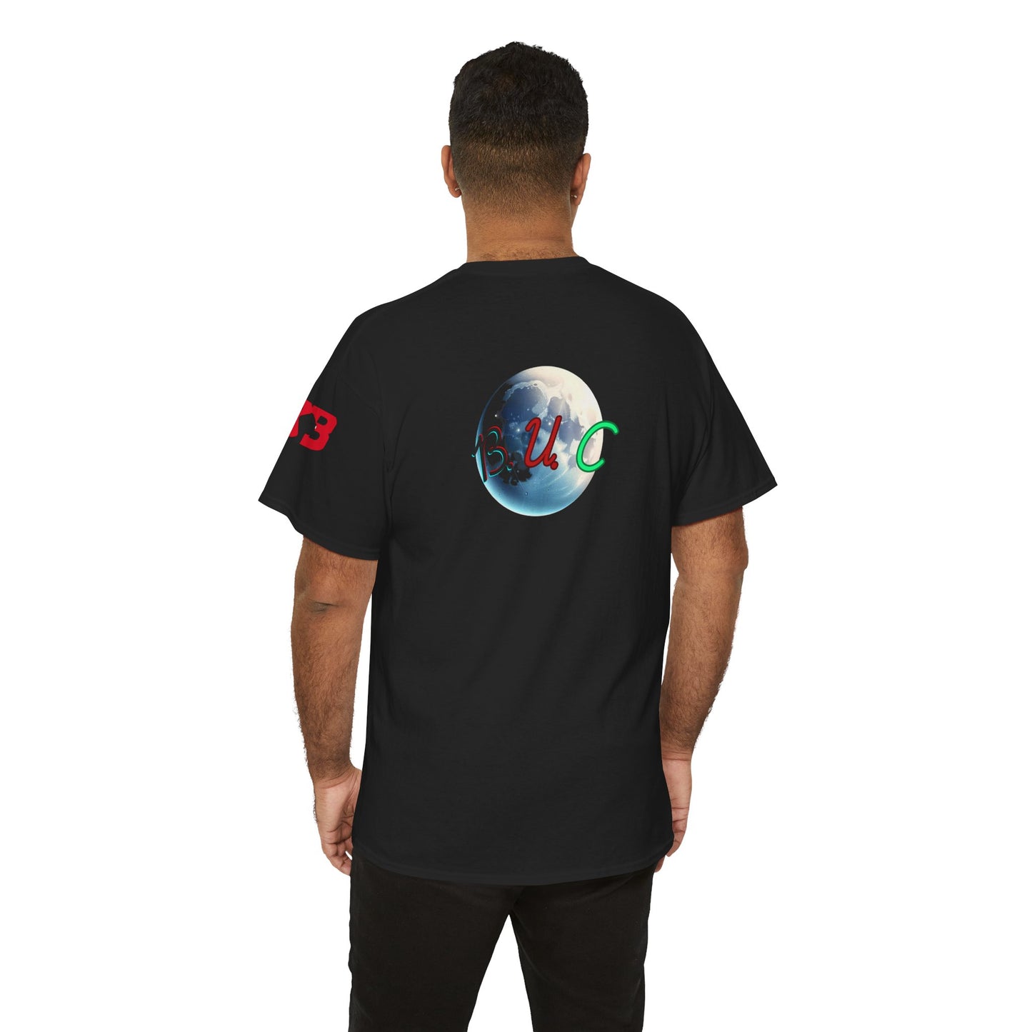 Unisex Heavy Cotton Tee - We Down Wit B.U.C - Bold Graphic Tee for Casual Vibes