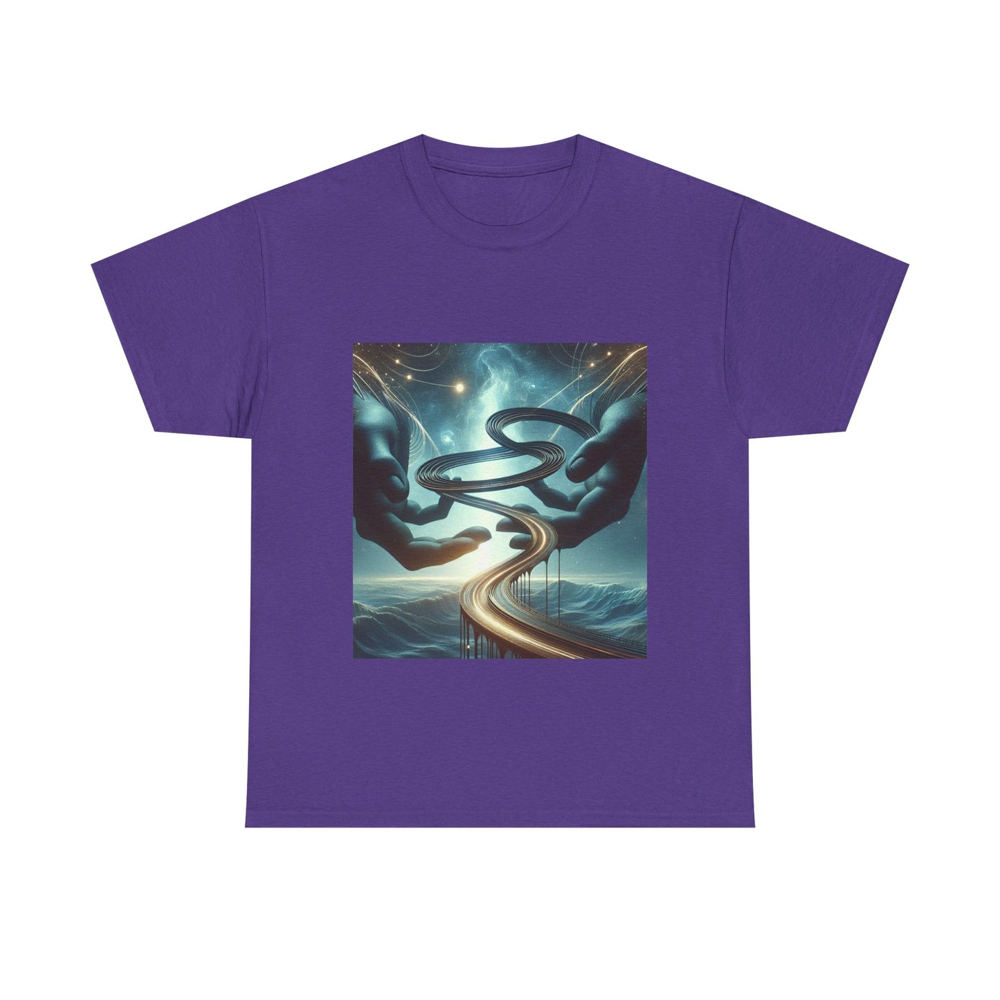 Artistic Hands Tee - Unisex Heavy Cotton T-Shirt for Creative Souls