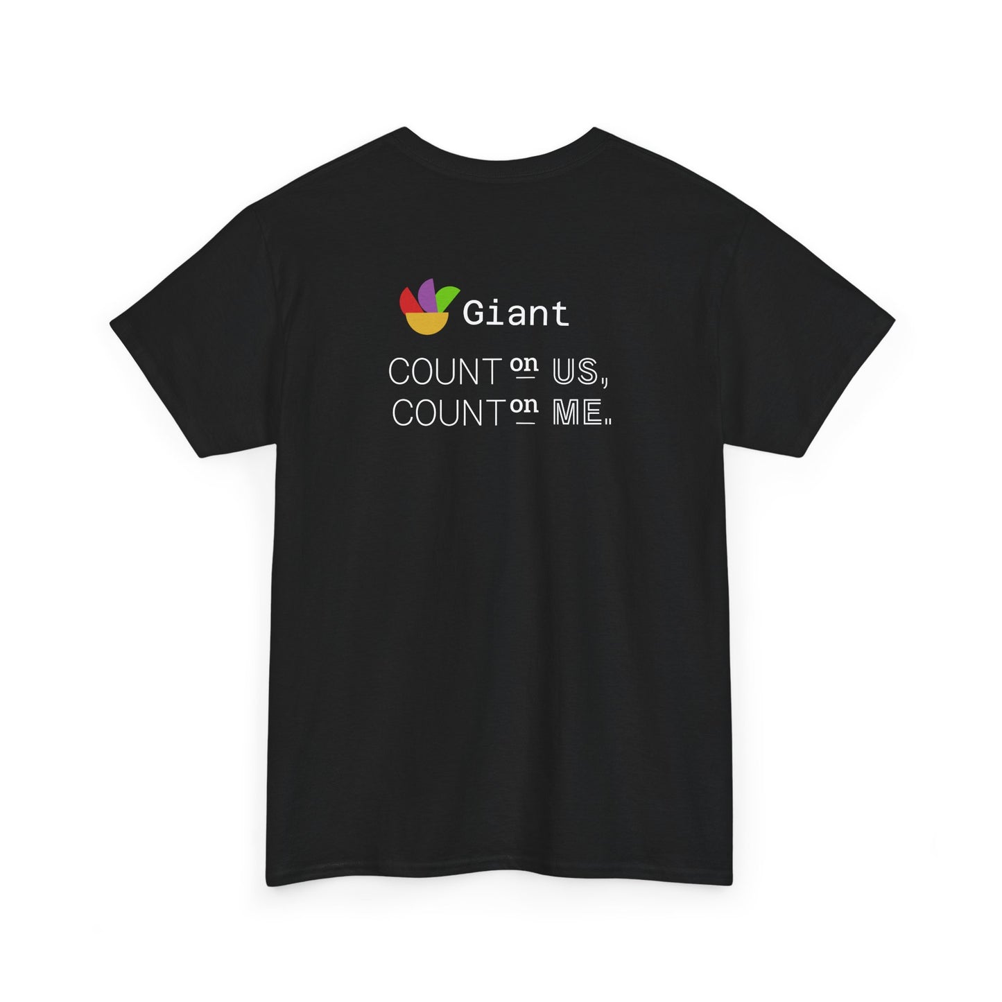 T-Shirt — "Count Count Grant" Minimalist Script Tee