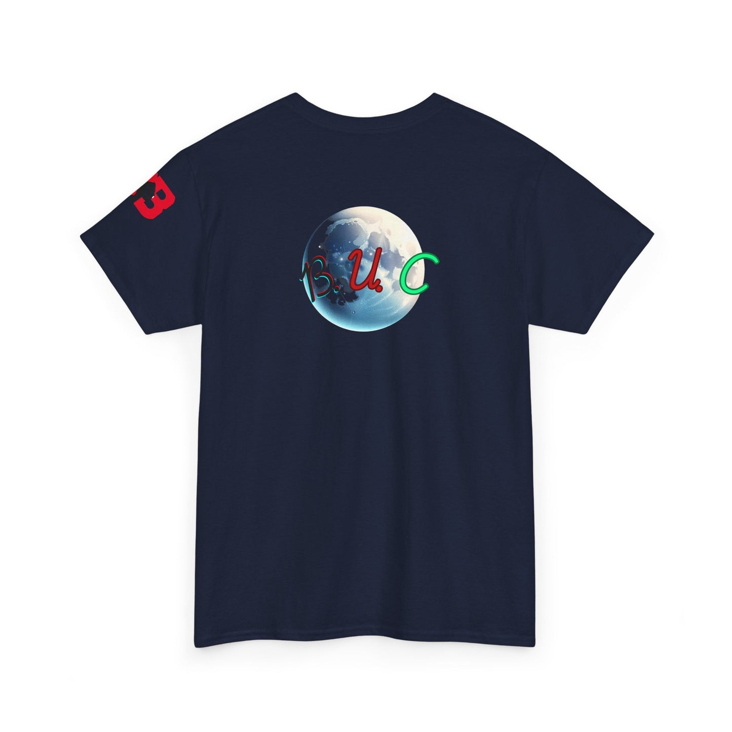 Unisex Heavy Cotton Tee - We Down Wit B.U.C - Bold Graphic Tee for Casual Vibes
